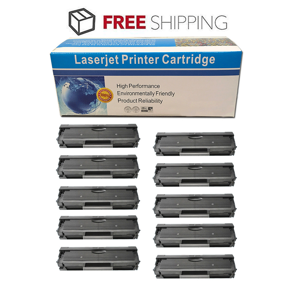 10-Pk/Pack MLT-D101S Compatible Toner For Samsung 101 ML-2165W SCX-3405W SF760P