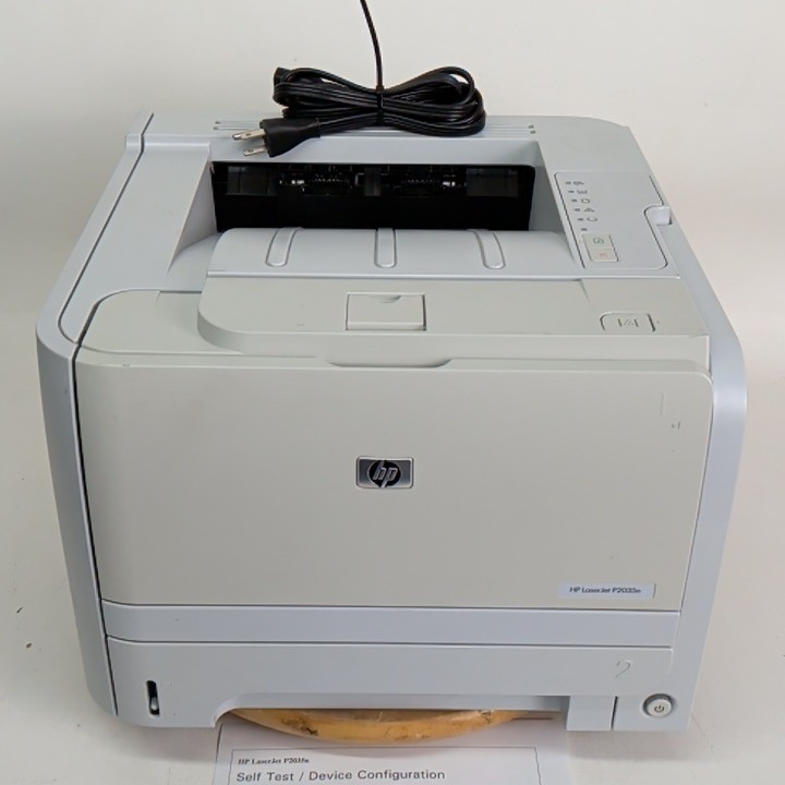 HP LaserJet P2035n Workgroup Laser Printer 23K Pages w/ Toner Tested