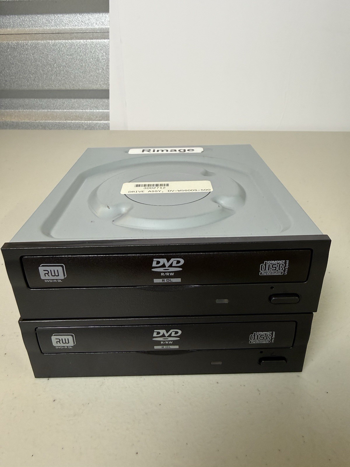 Lot Of 2 TEAC DVD/CD Rewritable Drive Model DV-W5600S