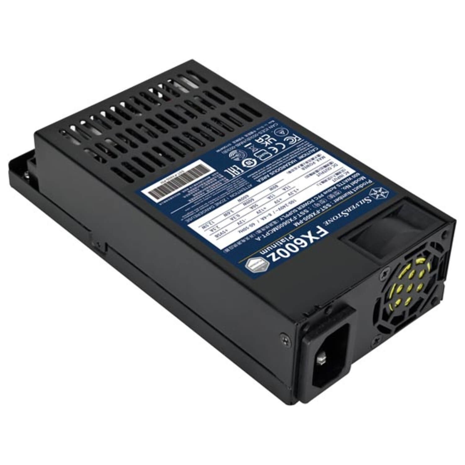 SilverStone 600W FX600z Platinum Flex ATX Fully Modular 80+ Platinum  Active PFC