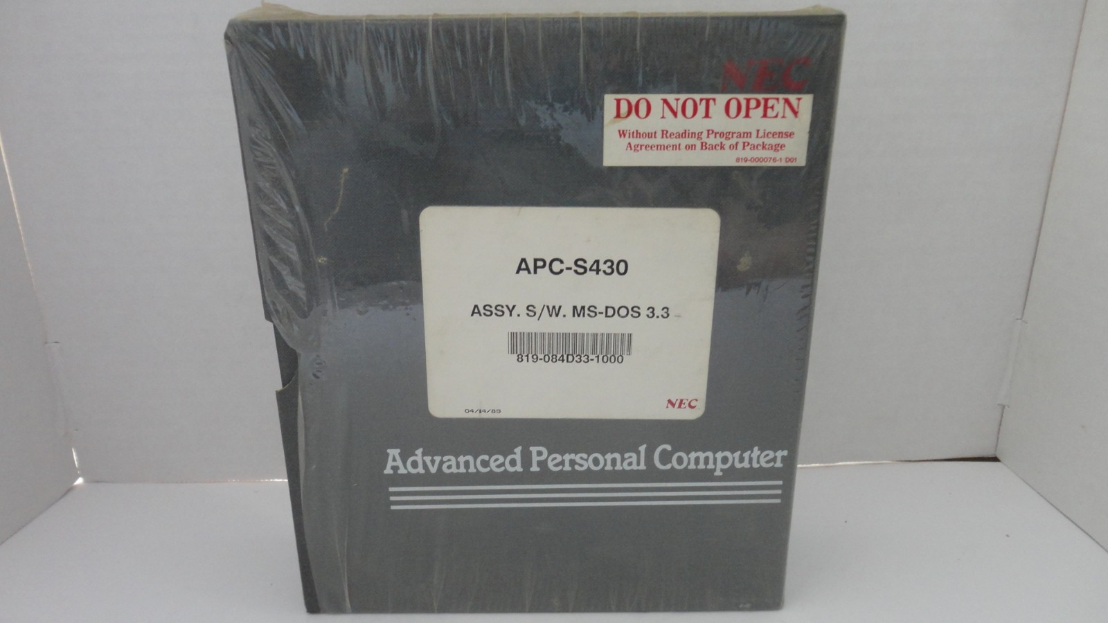 Vintage NEC APC Advanced Personal Computer MS-DOS User Guides & Floppy Disks 