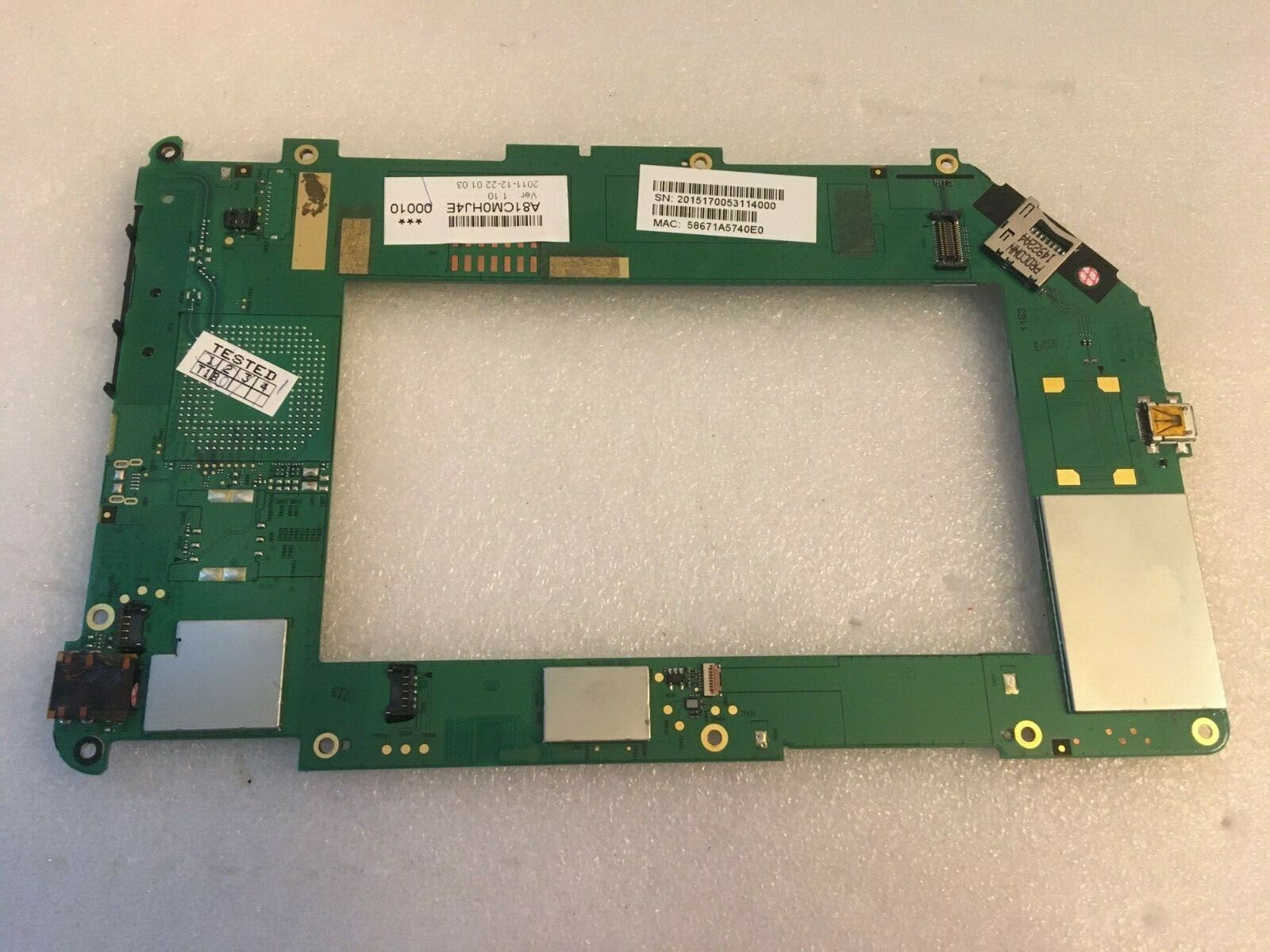 Barnes & Noble Nook BNTV250 8GB Motherboard System Logic Board