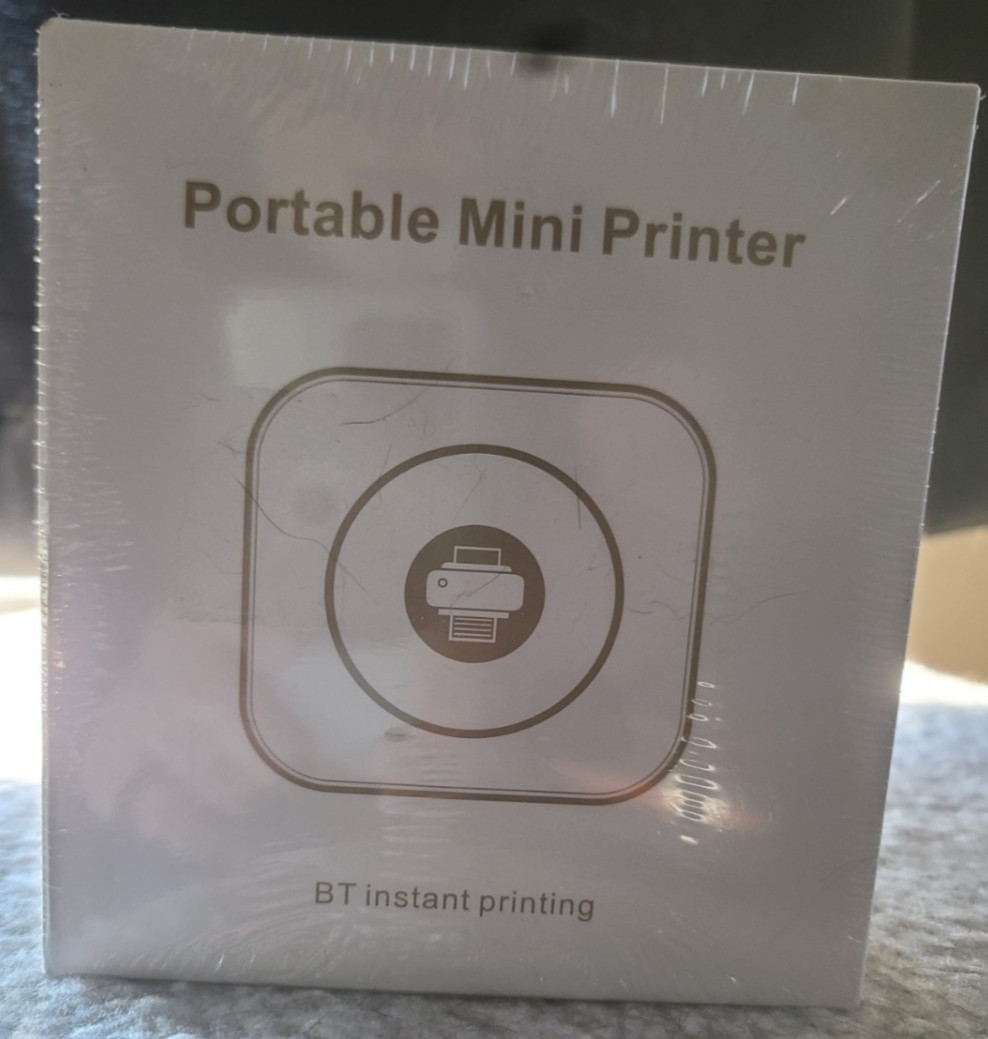 Mini Portable Pocket Wireless Bluetooth Thermal Printer --NIB