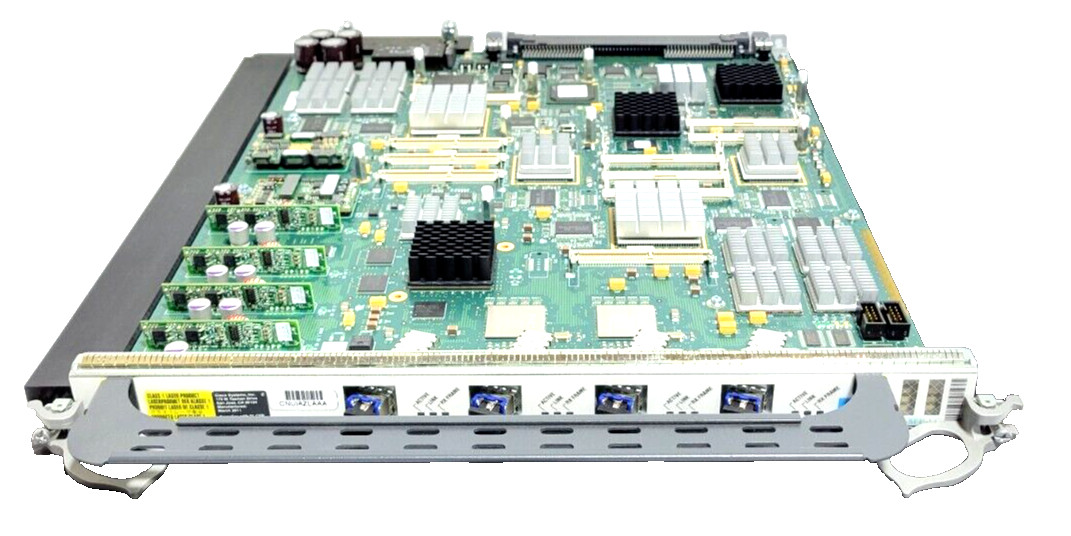 CISCO 4GE-SFP-LC 73-8517-08 BOARD CNUIAZLAAA LINE CARD - NEW