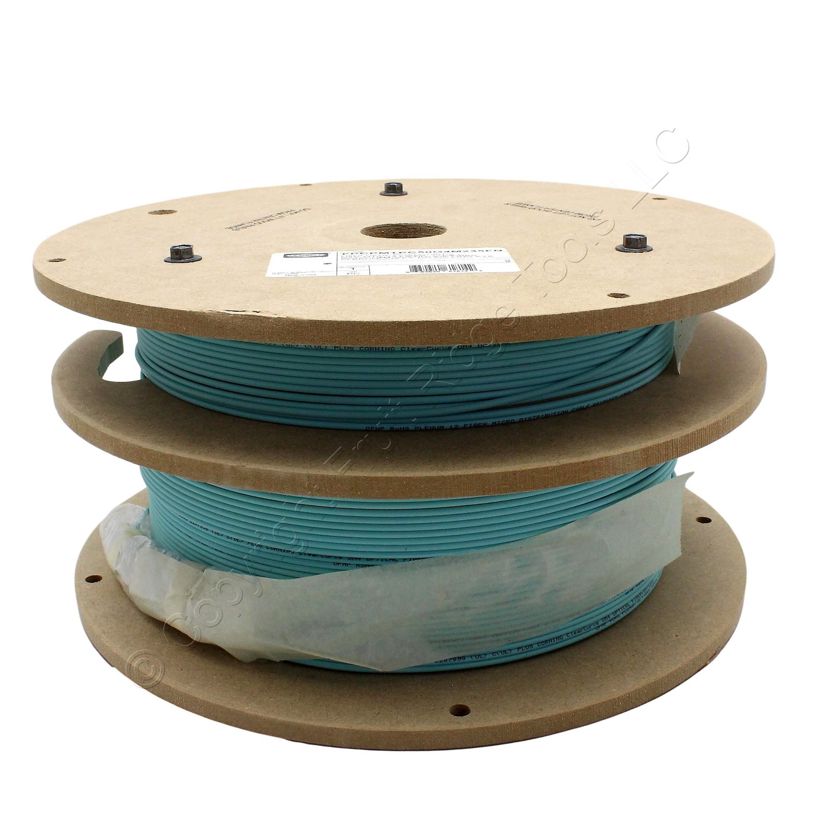 Hubbell Fiber Optic Patch Cord MTP 12-Cable Trunk Plenum Rated Type-C OM4 235FT