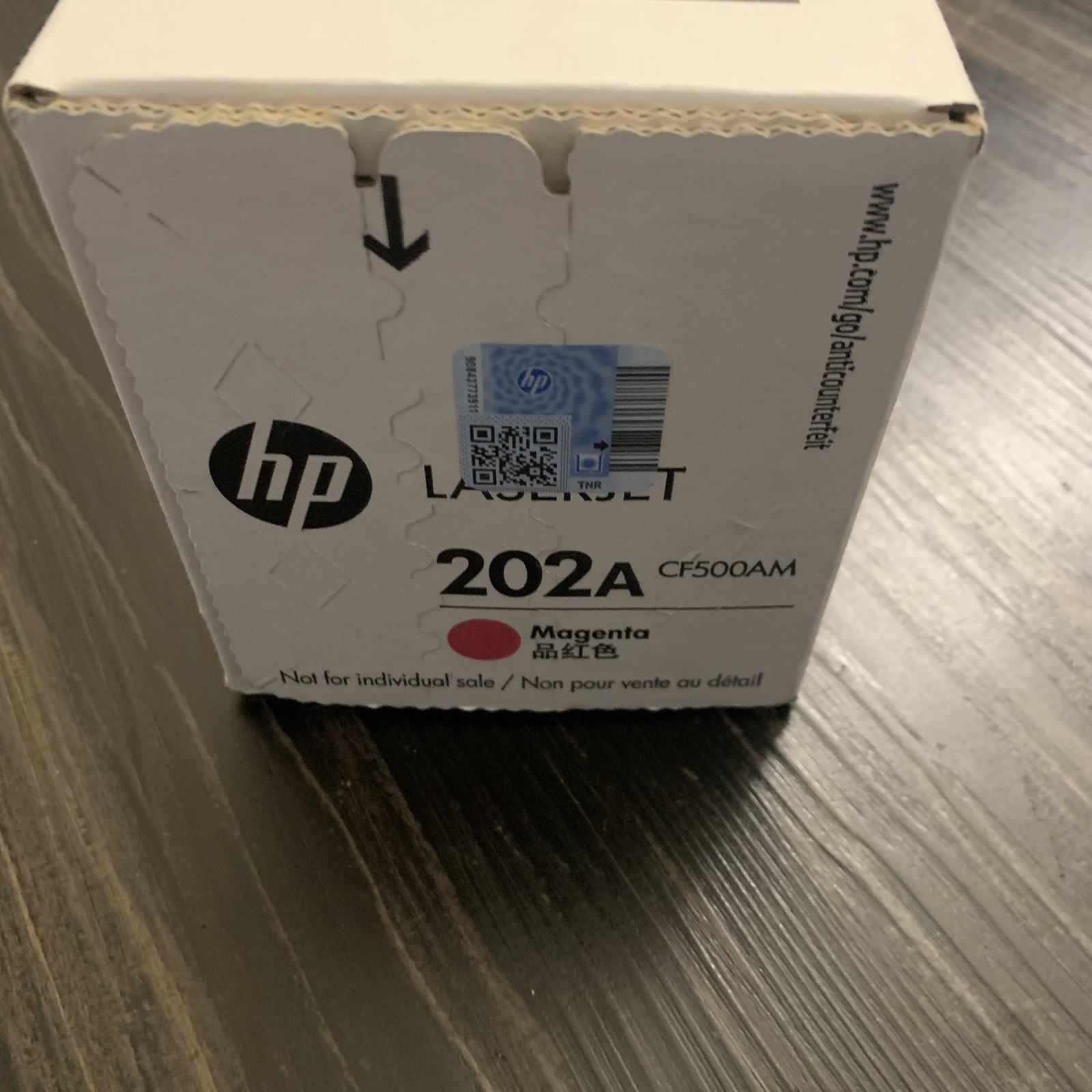 Genuine HP LaserJet 202A Magenta Toner Cartridge CF500AM NEW/SEALED