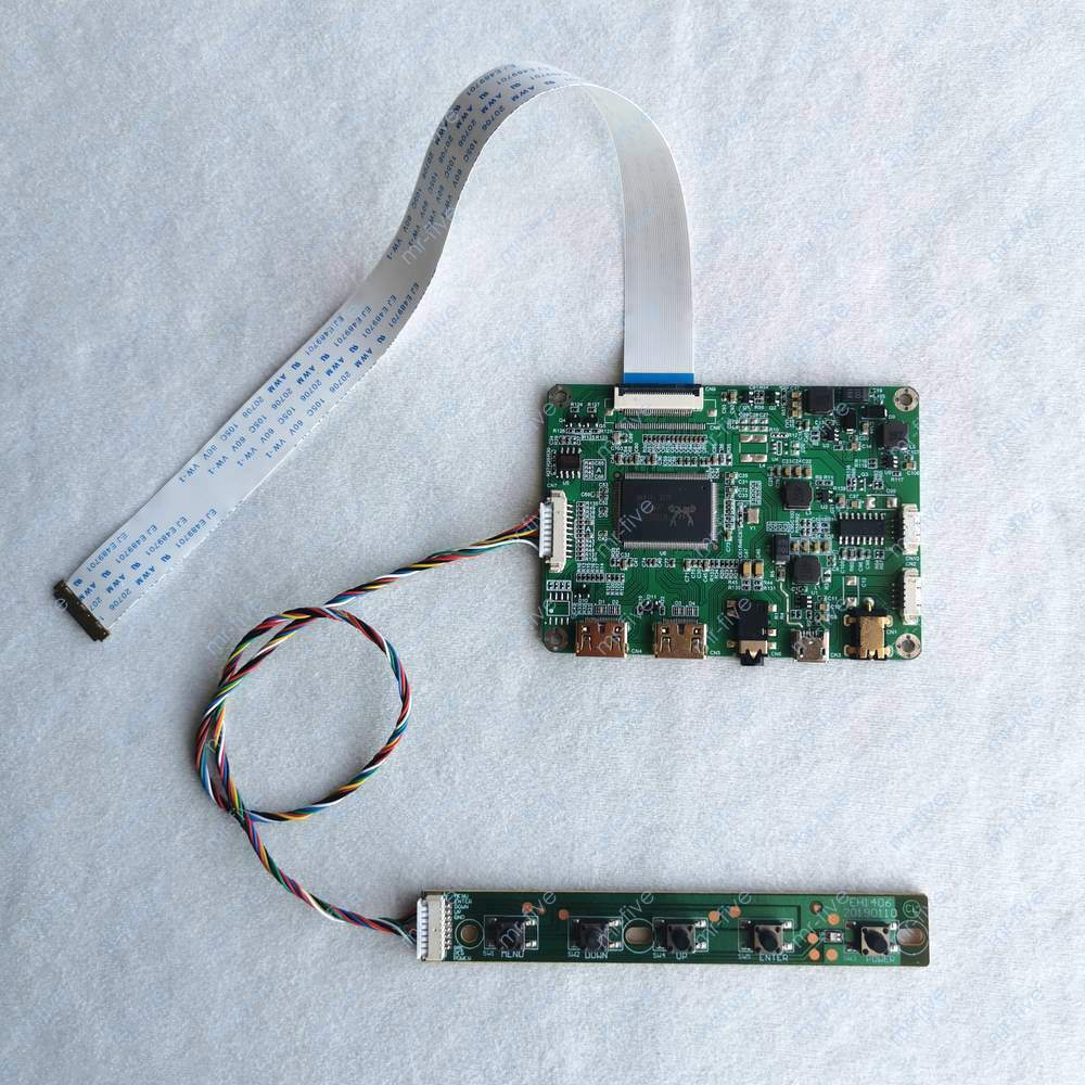 Universal Mini-HDMI Controller Board DIY Kit fit EDP 30Pin 1366*768 Laptop Panel