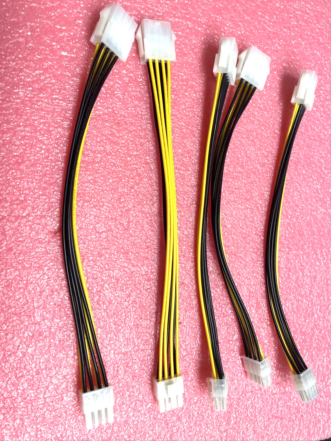 NEW OPEN BOX 5X Supermicro 8-pin to 8-pin Power Extension Cables