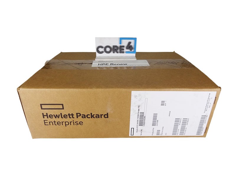 HP JL670A ARUBA X372 54VDC 1600W PS *HP Renew*