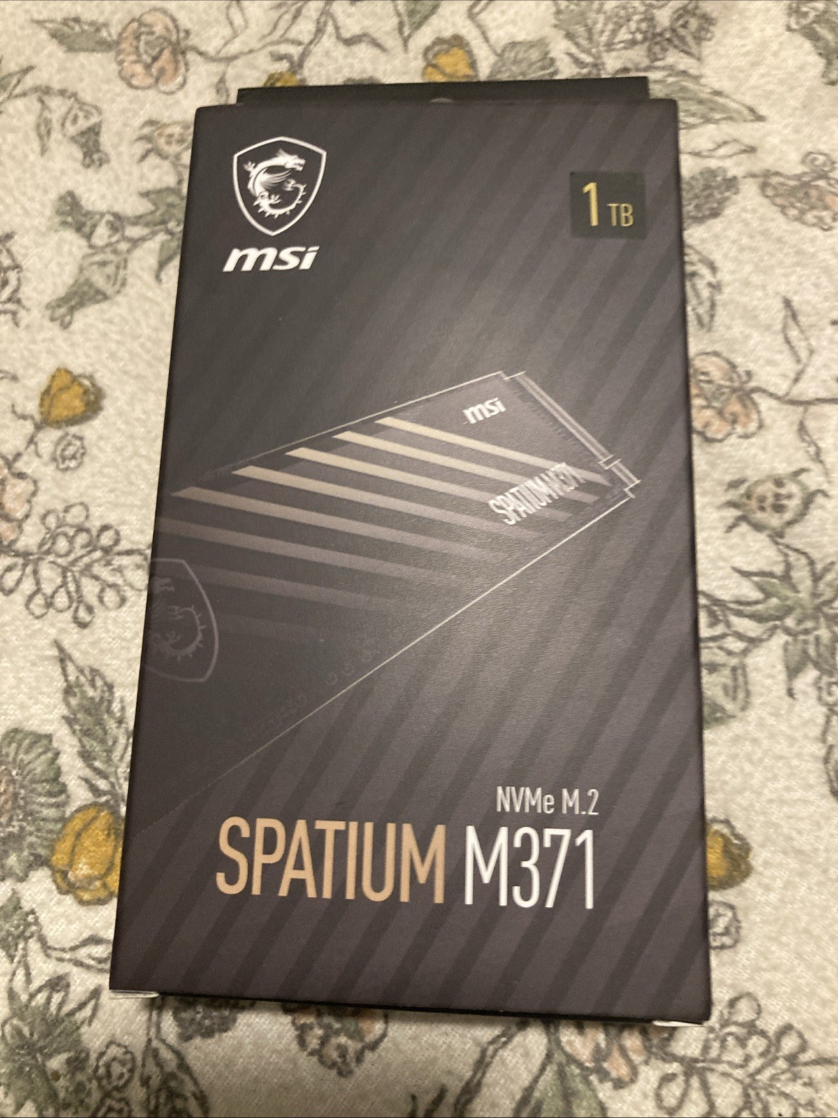 MSI SPATIUM M371 SSD 1TB PCIe 3.0 X4 NVMe M.2 Solid State Drive - BRAND NEW