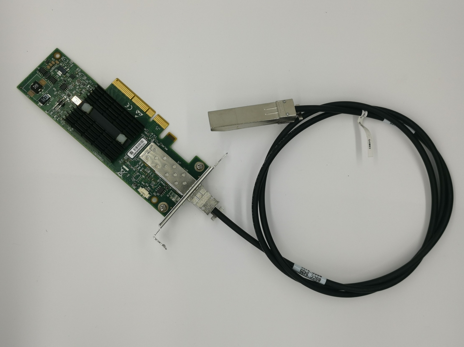 MNPA19-XTR 10GB Mellanox ConnectX-2 10Gbe Network Card with 1m SFP+ Cable