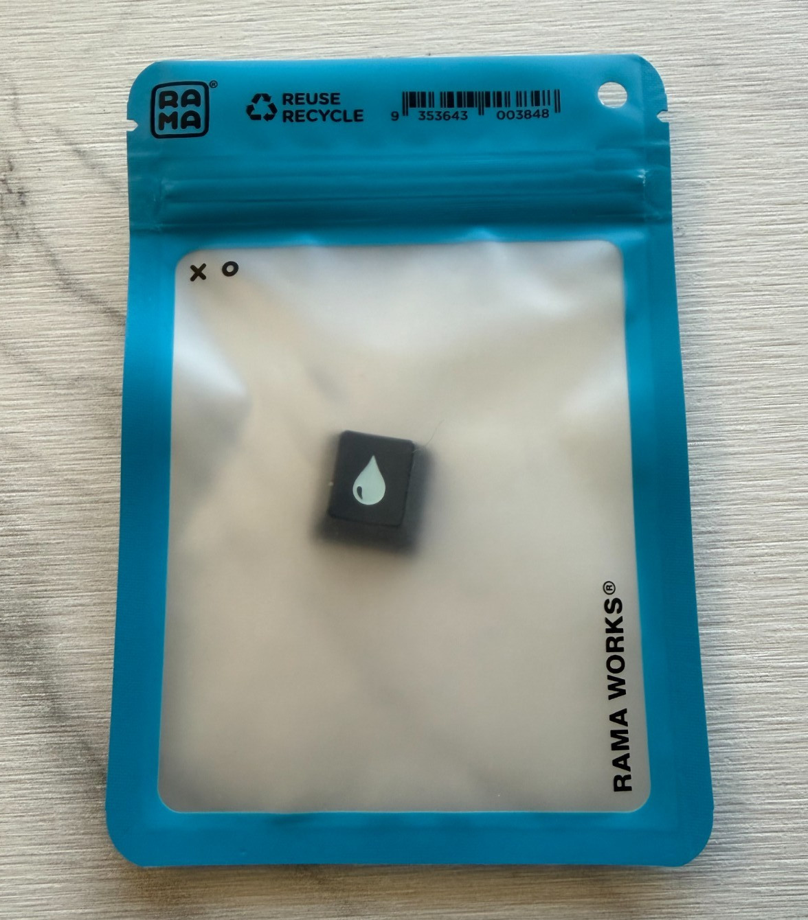 GMK Rainy Day Rain Drop, RAMA / Hibi metal artisan keycap NEW