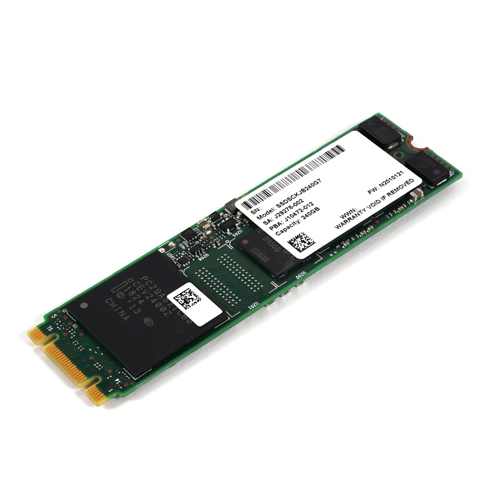 Solidigm DC S3520 SSDSCKJB240G7 240GB SATA 6G MLC Read-Intensive M.2 2280 SSD