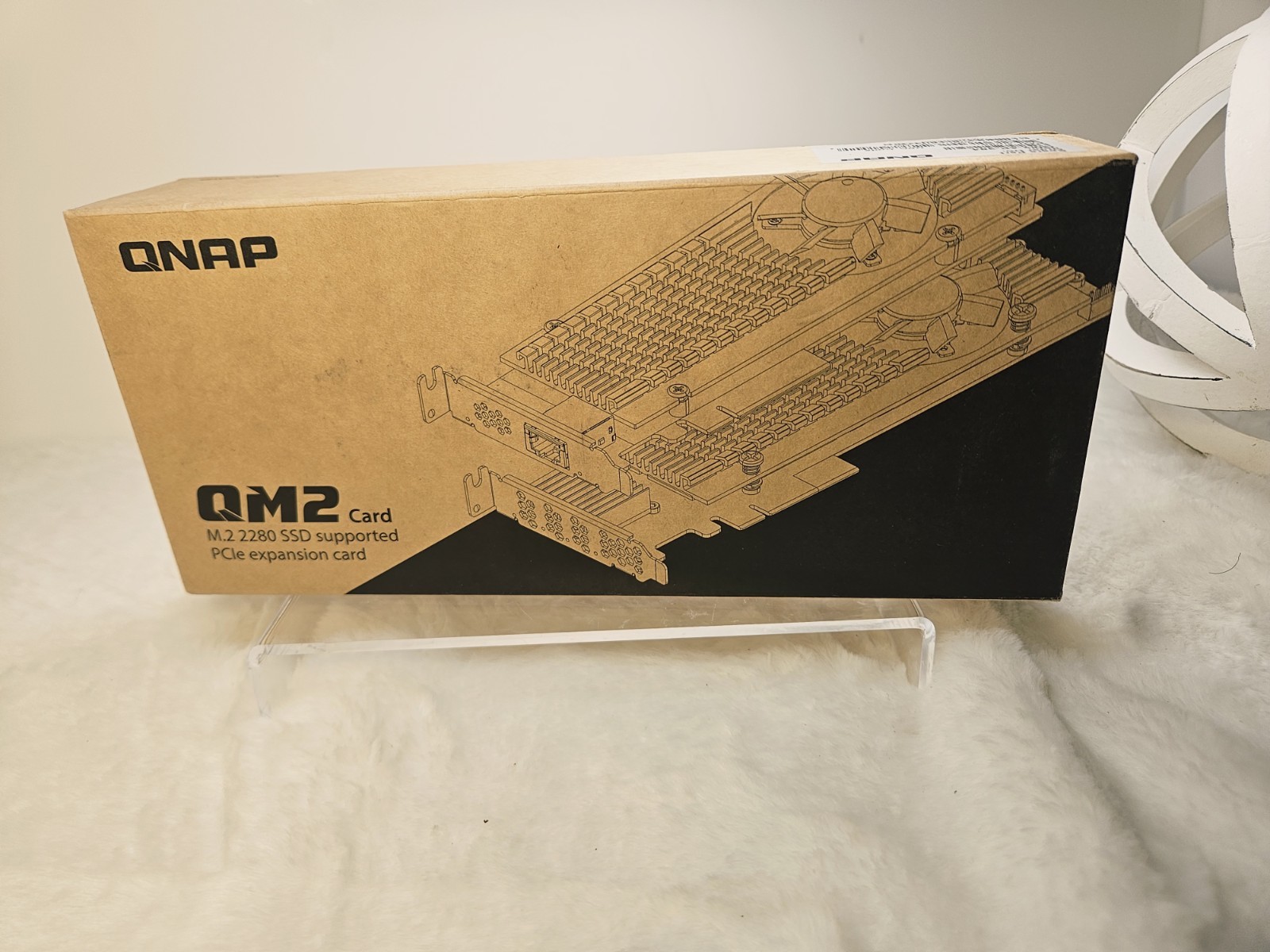 QNAP QM2-4P-384A Quad M.2 PCIe 2280 SSD Expansion Card