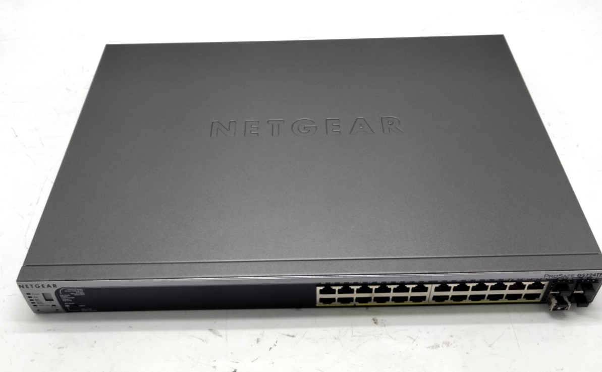 Netgear GS724TPS 24x RJ-45 Gigabit PoE 192W Smart Switch