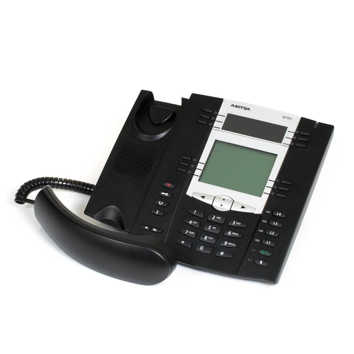 Aastra 6755i A1755 IP Phone Poe Phone Corporate Office Horned Voip_