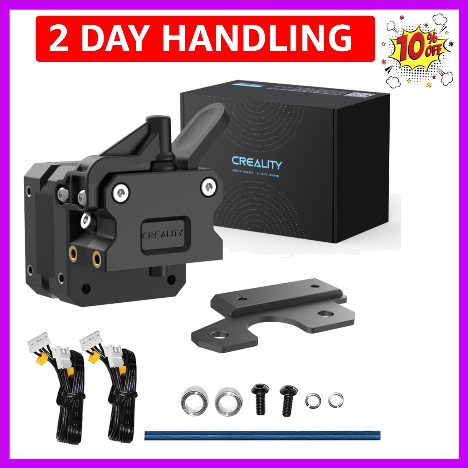 Official  Ender 3 Sprite Direct Drive, 3D Printers Extruder Upgrades Kit with Du