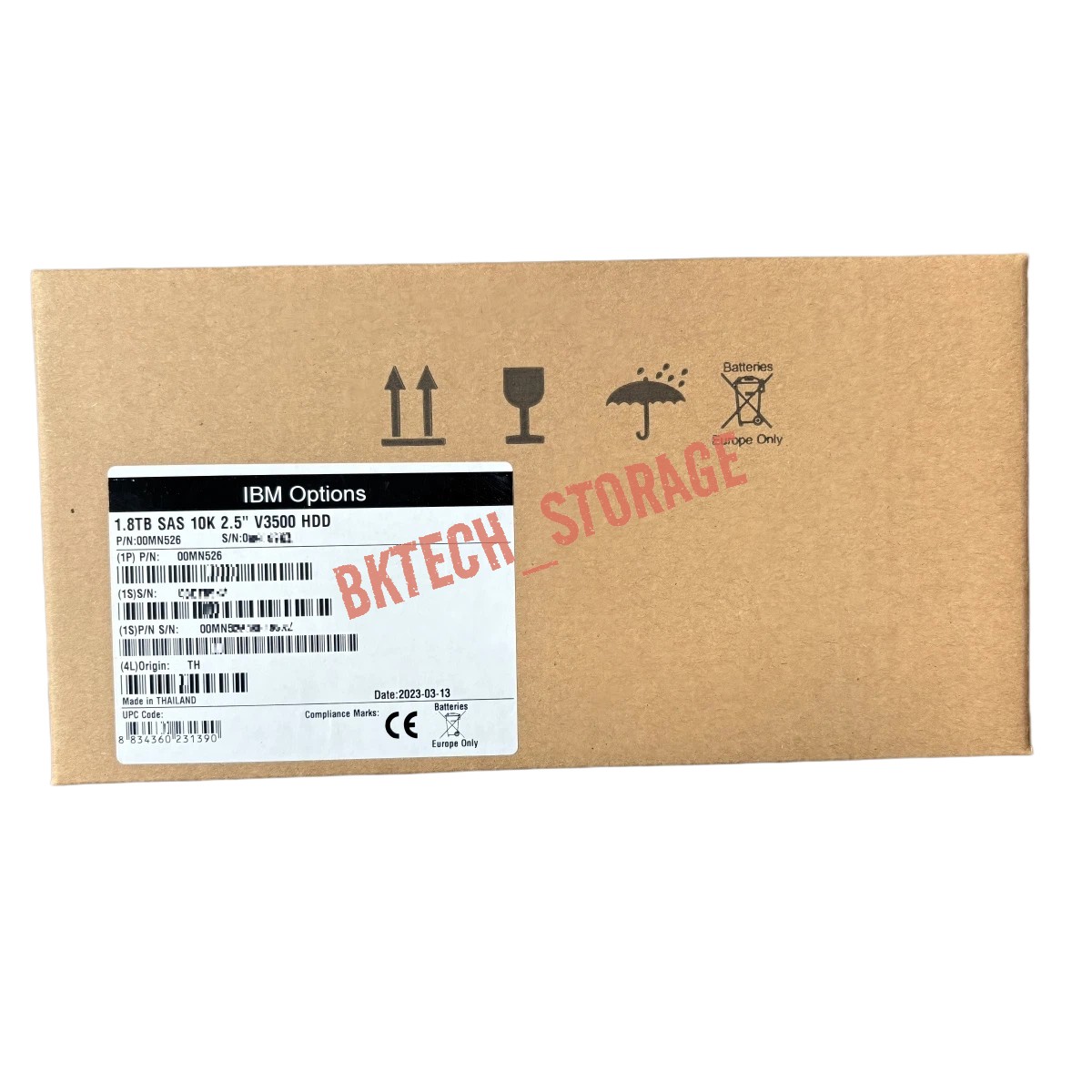 IBM 1.8TB 00RX927 00MN526 10K 12Gb 2.5" SAS V3500 V3700 Storage HARD DRIVE HDD
