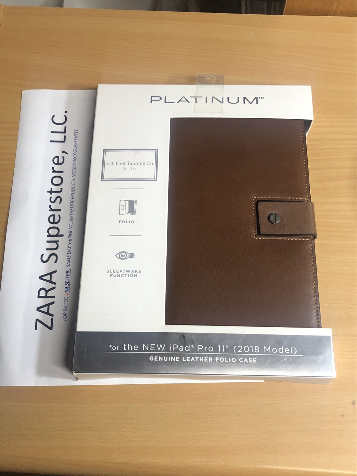 Platinum - Folio Case for Apple® iPad® Pro 11"   - Bourbon NEW UNUSED