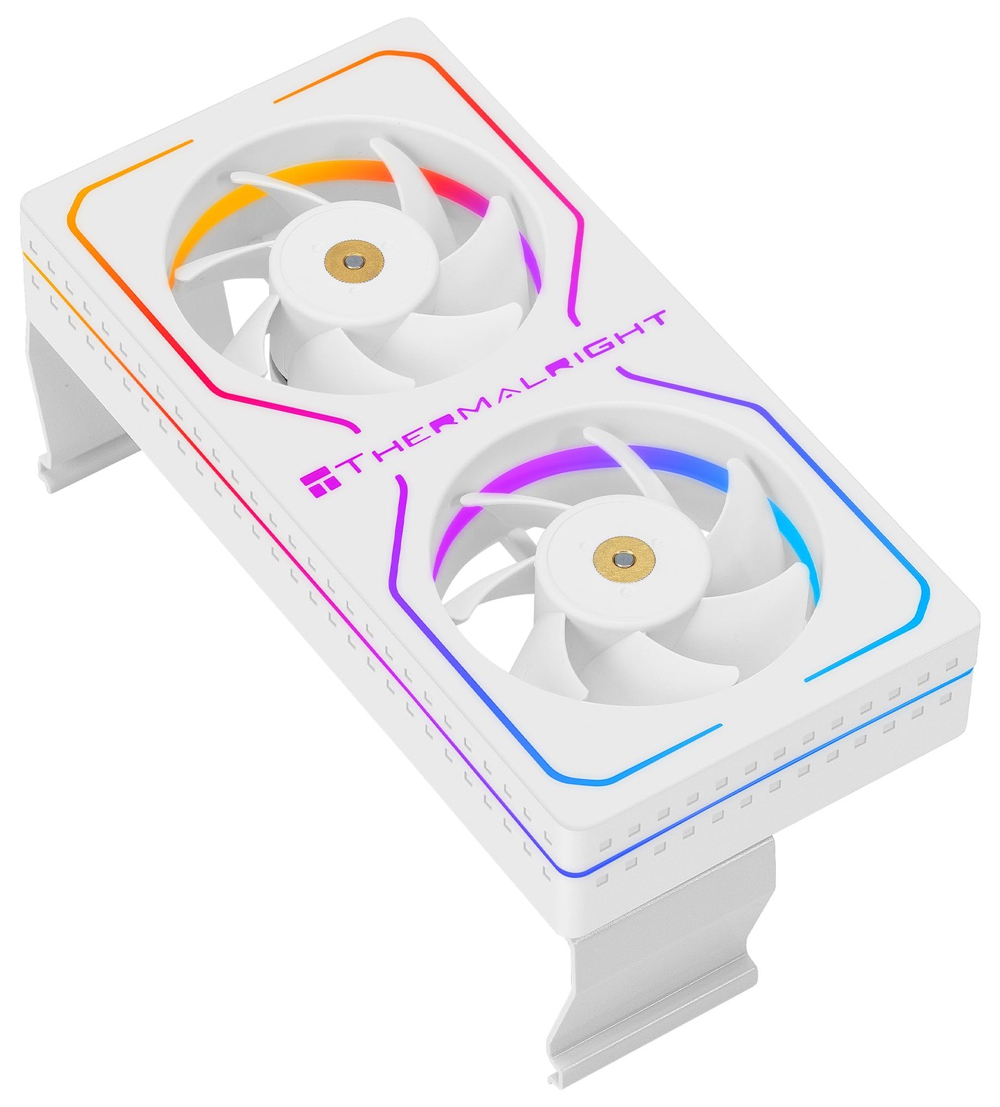 MC2 ARGB RAM Cooler Dual PWM Fans 3200RPM ClipOn Memory DDR/DDR2/DDR3/DDR4