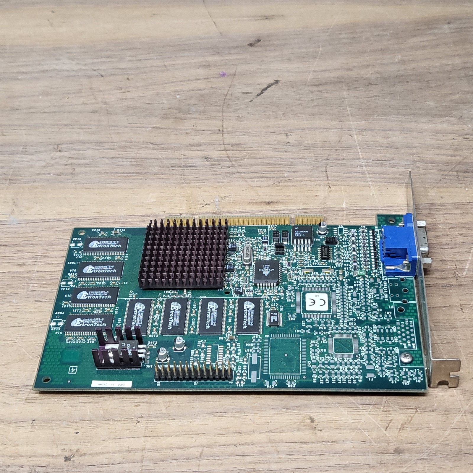 3dfx Voodoo3 2000 PCI 16MB VGA Graphics Card 210-0366-001 Vintage Retro