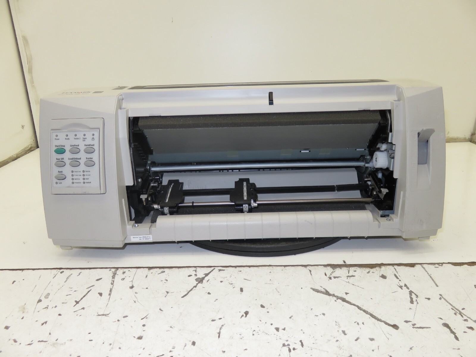 Lexmark Forms Printer 2590-512 Dot Matrix Printer - Works 11,960 page count