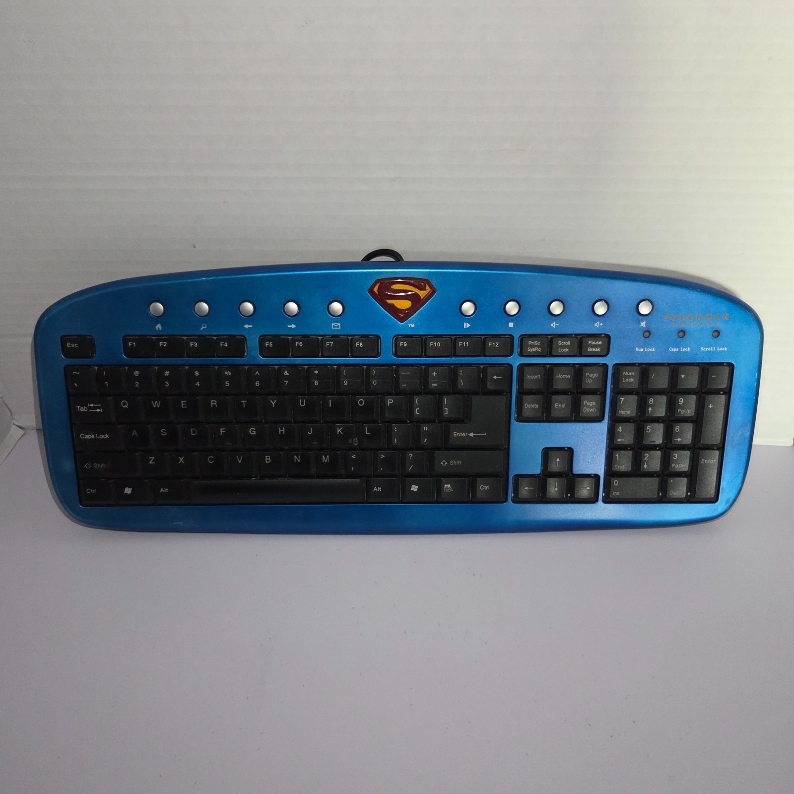 Keyboard SP-6000 i-Rocks Superman Returns USB Wired with logo missing feet