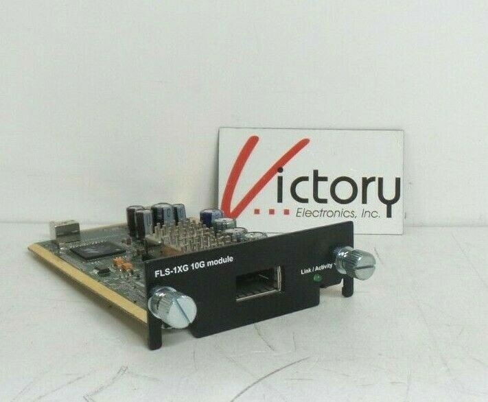 Used Foundry Brocade FLS-1XG 10G Module | 1 Port | 142462720006A Rev: 01        