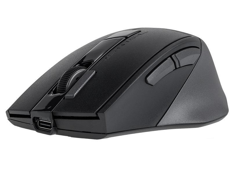 Mysz Bezprzewodowa A4Tech Styler FB45 CS AIR2 RF (2.4G+BT) Stone Grey (Silent)