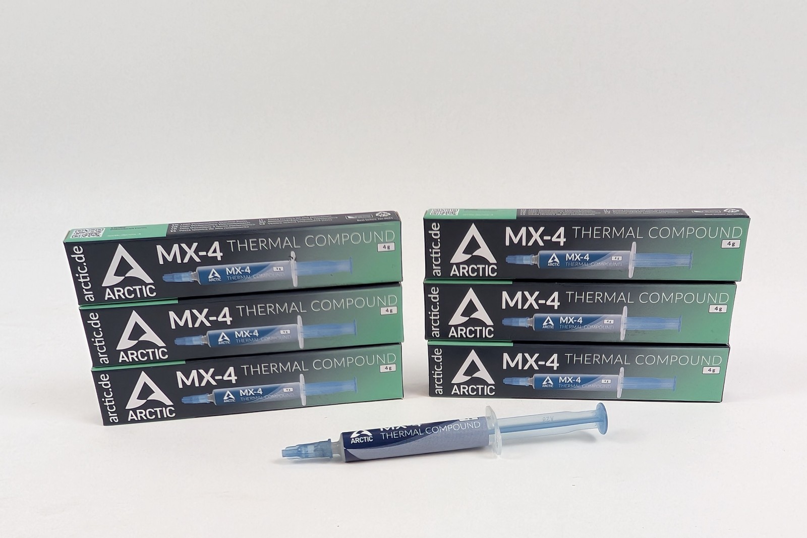 Arctic MX-4 Carbon Thermal Paste 4g Tubes High Performance Set of 6