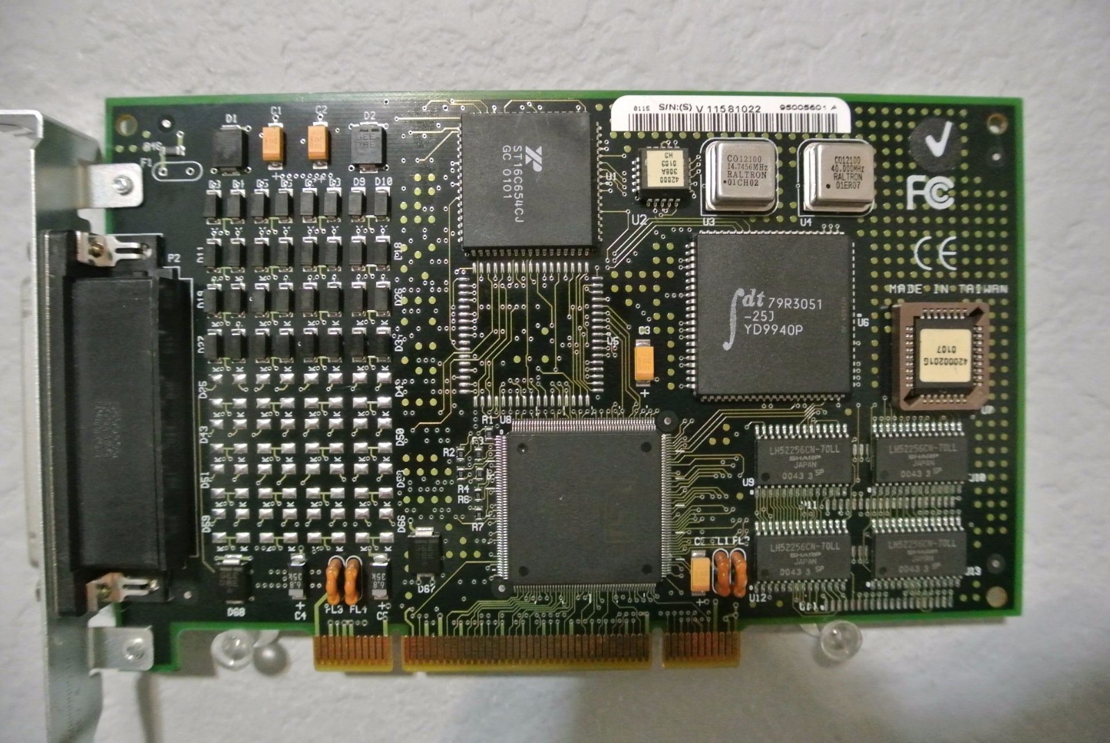 DIGI 50000490-06 Acceleport 4r 920 PCI SERIAL CARD 55000536-06