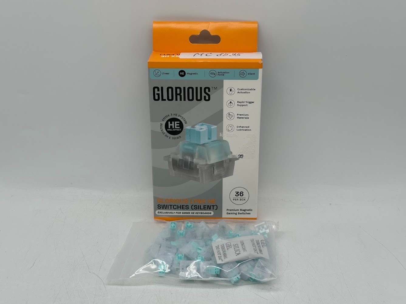 Glorious Gaming Lynx Silent Linear Hall Effect Switches - 36 Pack