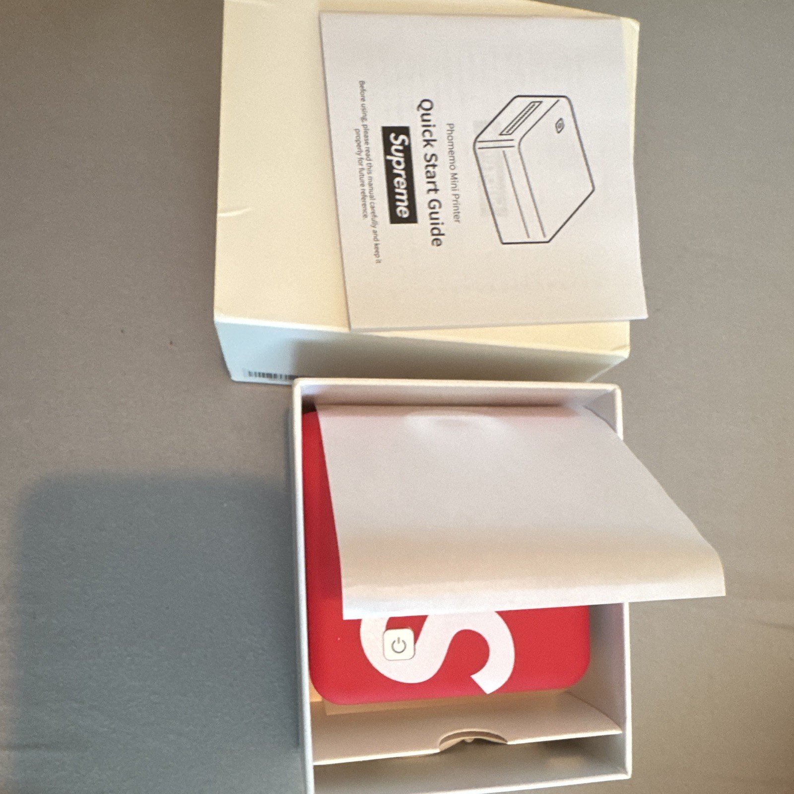 Supreme Phomemo Pocket Printer  RED FW21 New & Sealed
