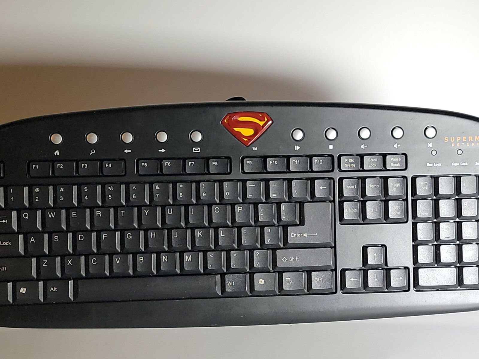 Keyboard SP-6000 i-Rocks Superman Returns USB Wired with logo