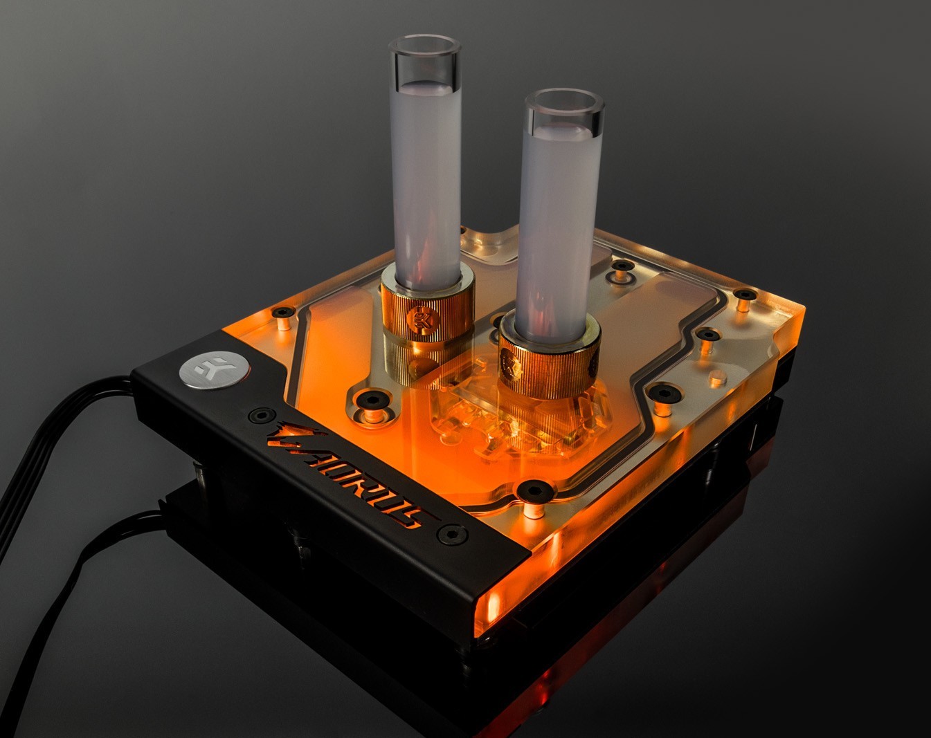 EK RGB CPU Water Blocks EK-FB Gigabyte GA-X470 Gaming 5 RGB Monoblock Nickel