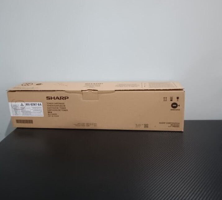 Sharp MX-62NTBA MX62NTBA Black Toner Cartridge