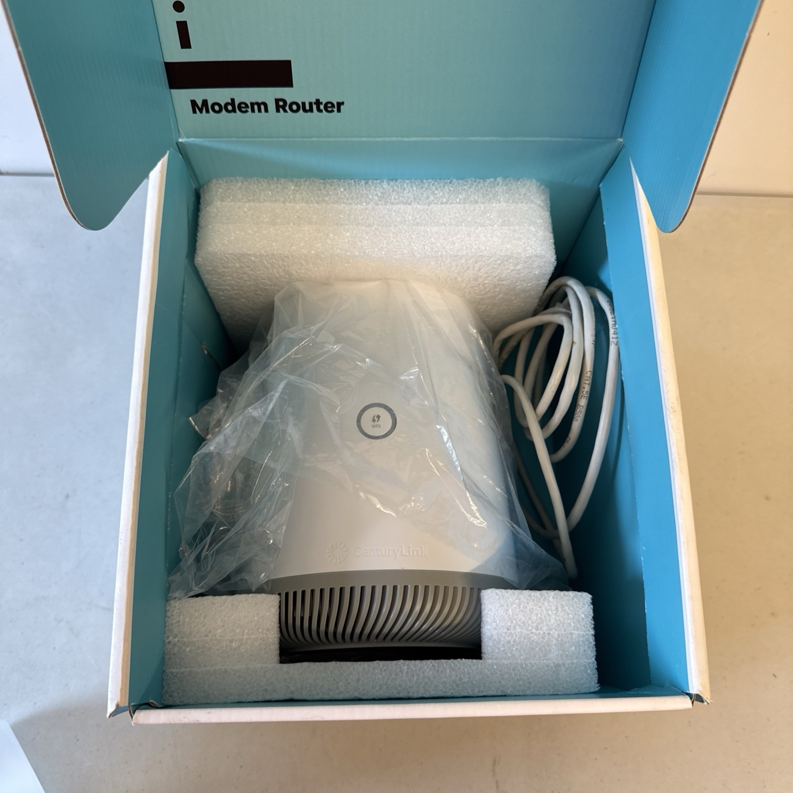 Centurylink C4000XG DSL Modem Wi-Fi  No Cord Power Tested Working - With Box