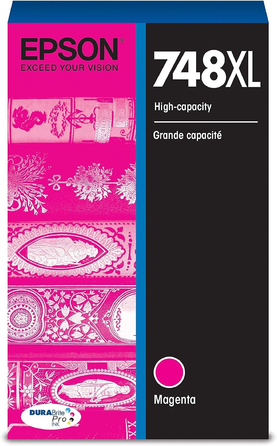 748 DURABrite Pro Ink High Capacity Magenta Cartridge T748XL320 Works with