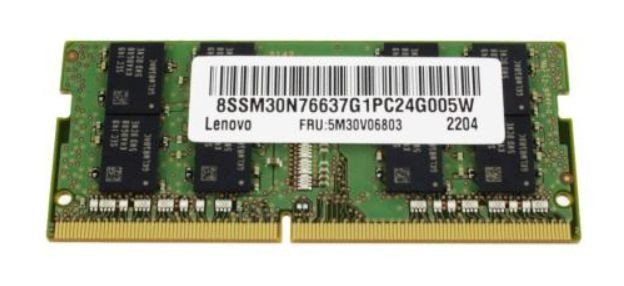 Lenovo W125791801 FRU5M30V06803 16GB DDR4 SO-DIMM memory module, 3200MHz ~E~