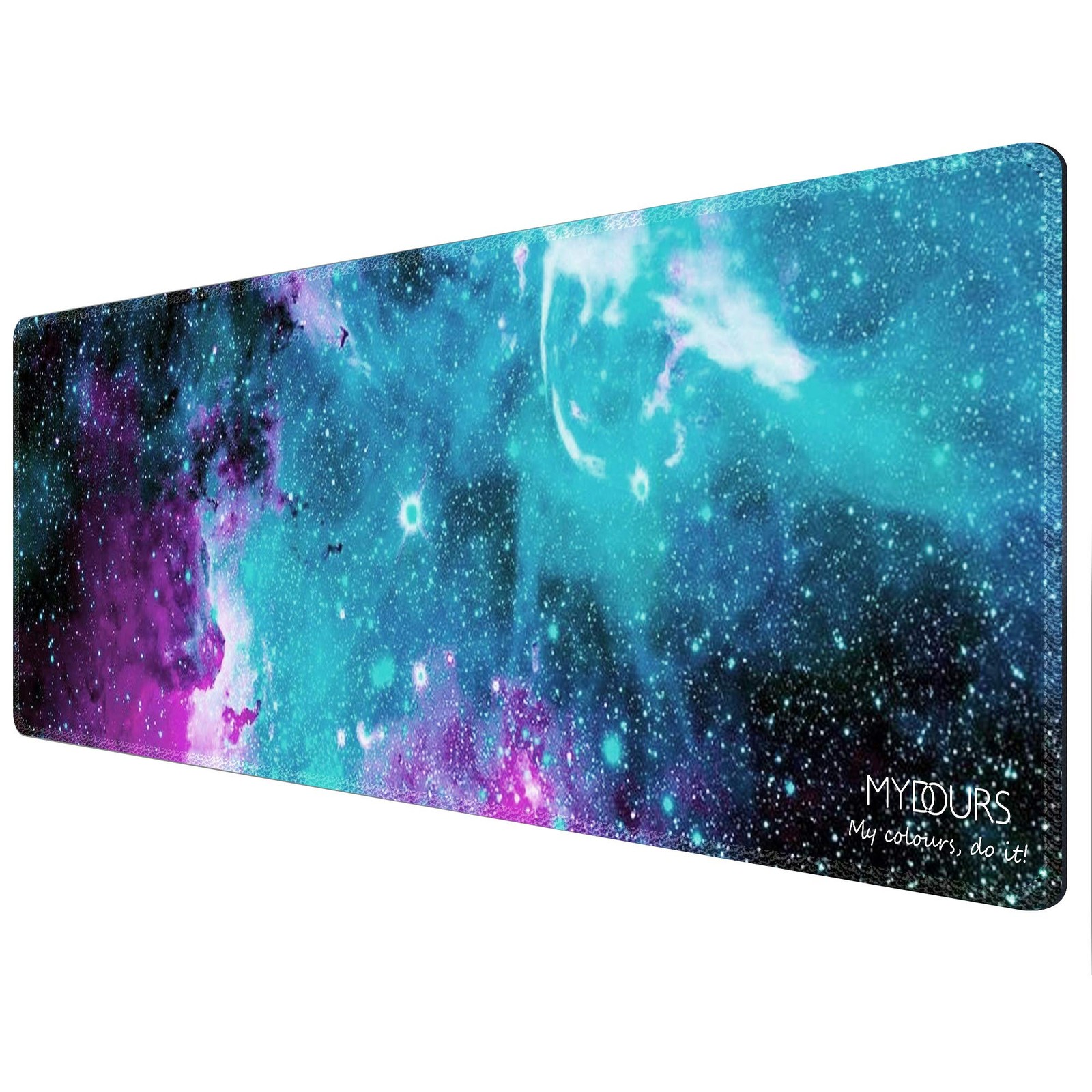 Universe Galaxy Space XXL Gaming Mouse Pad Desk Blotter Mat 48x16 Inch Pad