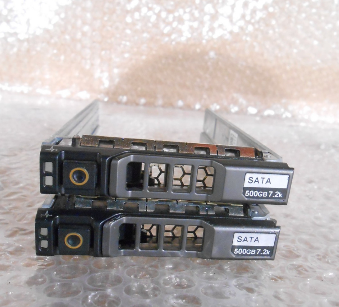 Lots of 2 0XN394 Dell PowerEdge 2.5" SAS SATA Hard Drive Caddy