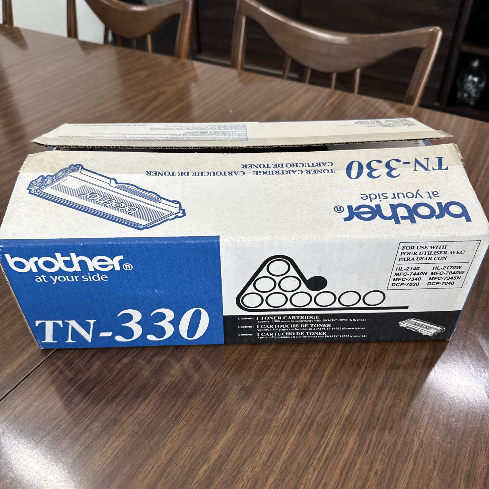 Brother TN-330 Genuine Black Toner Cartridge Original TN 330  