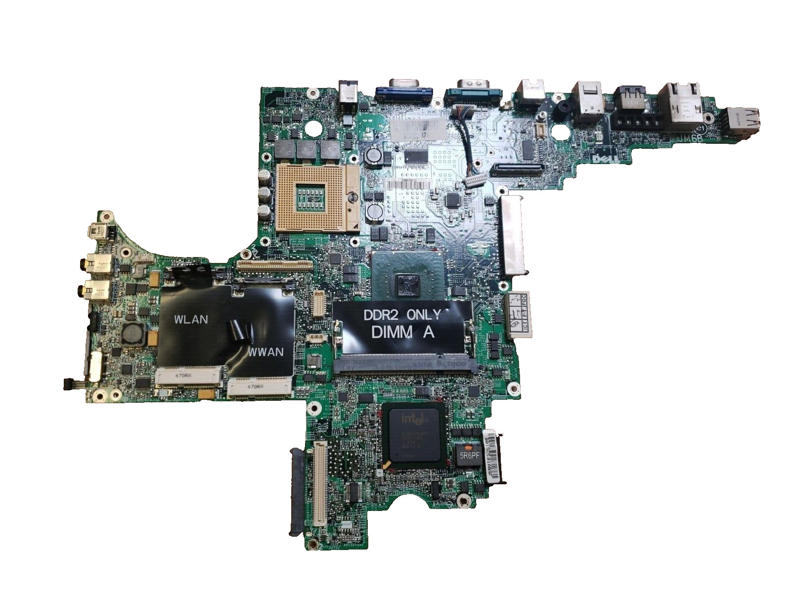 Dell Motherboard for D820 Laptop p/n CN-0FF096 .Latitude D820-4 Motherboard