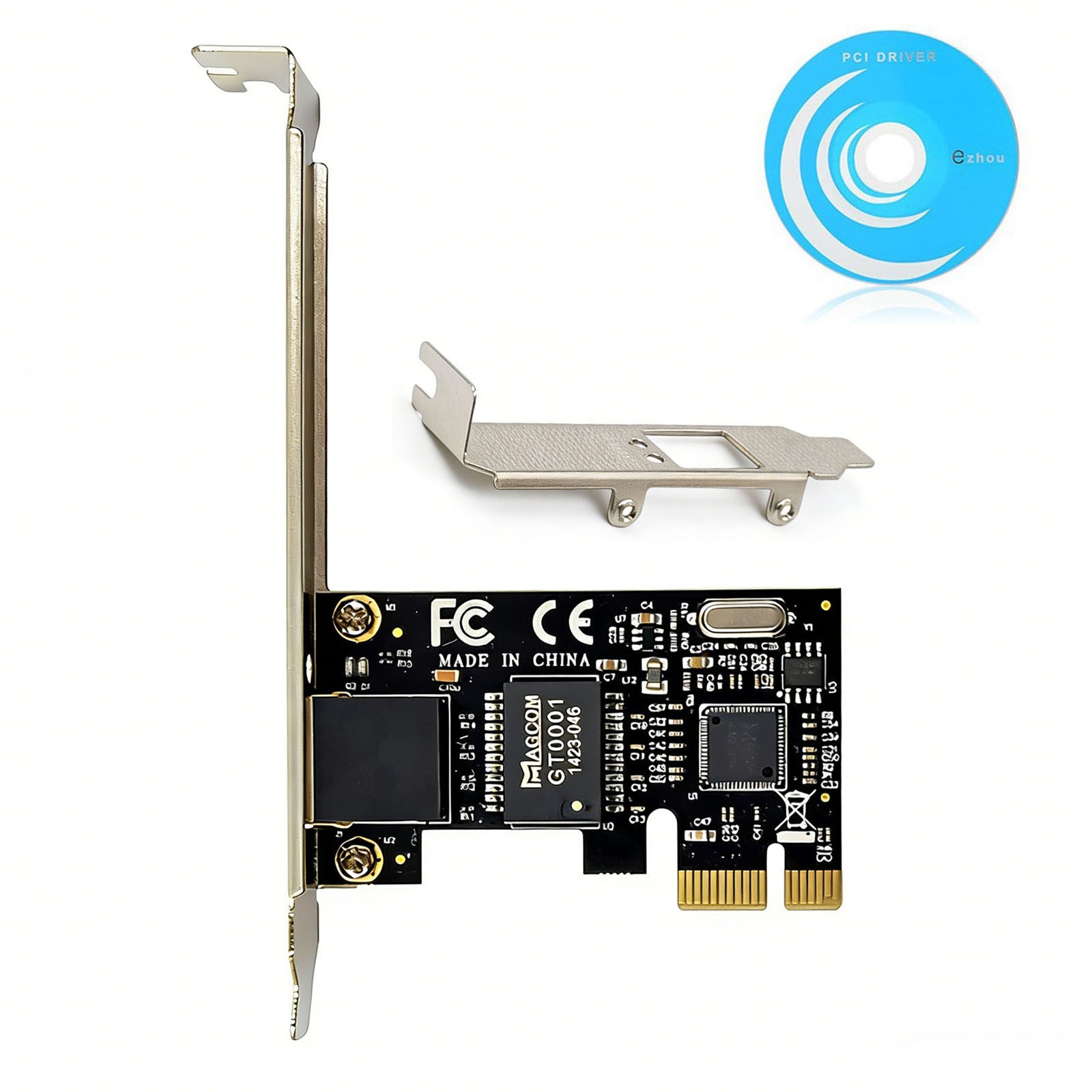 Gigabit Ethernet Low Profile PCI Express Network LAN Card 10/100/1000 US