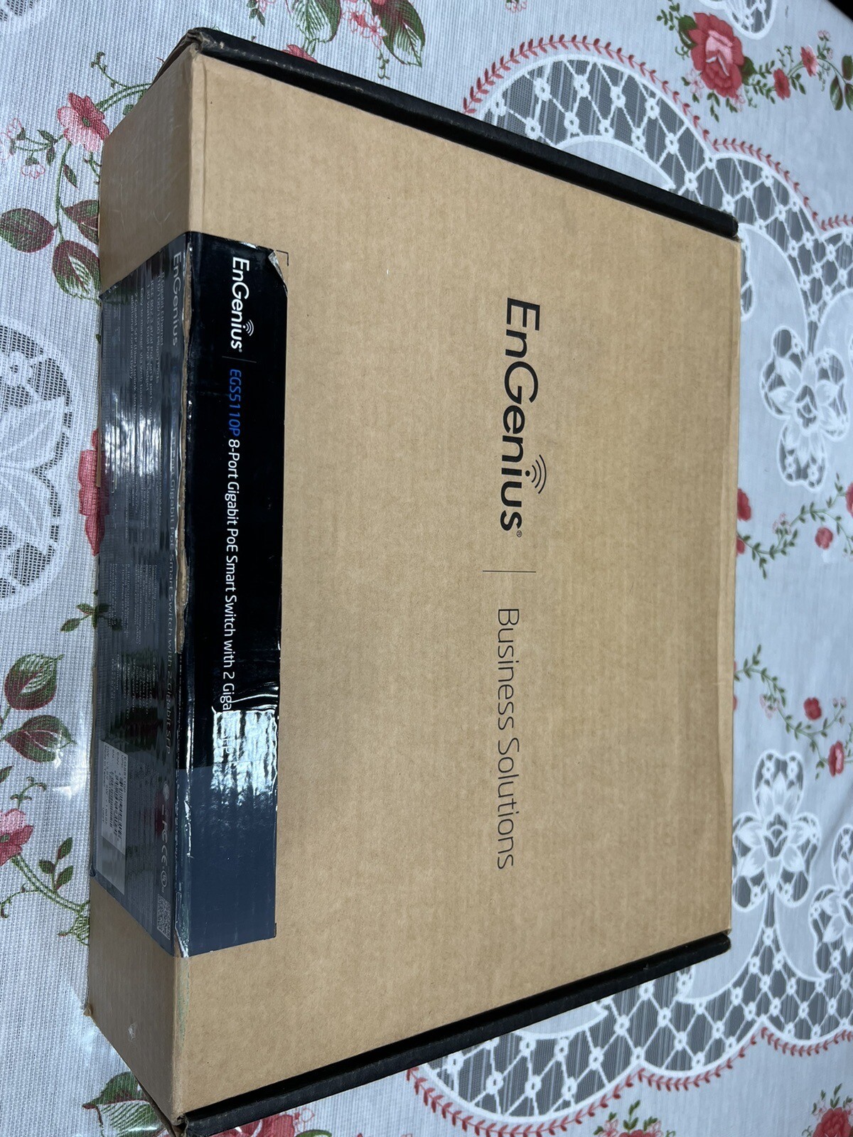 EnGenius EGS5110P 8-Port Gigabit PoE+ Management Smart Switch with 2 Gigabit SFP