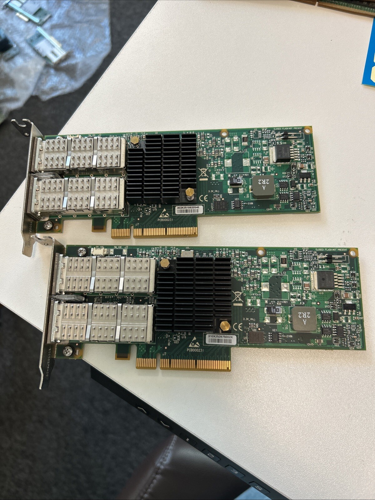 Oracle 375-3696-01 MHQH29B-XSR 40GBPs Low Profile Dual-Port HBA