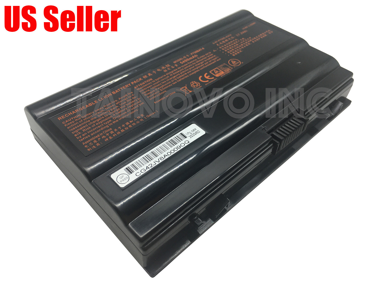New P750BAT-8 Battery for Clevo P750DM3-G P750ZM P771ZM NP9752 EON17-X Series