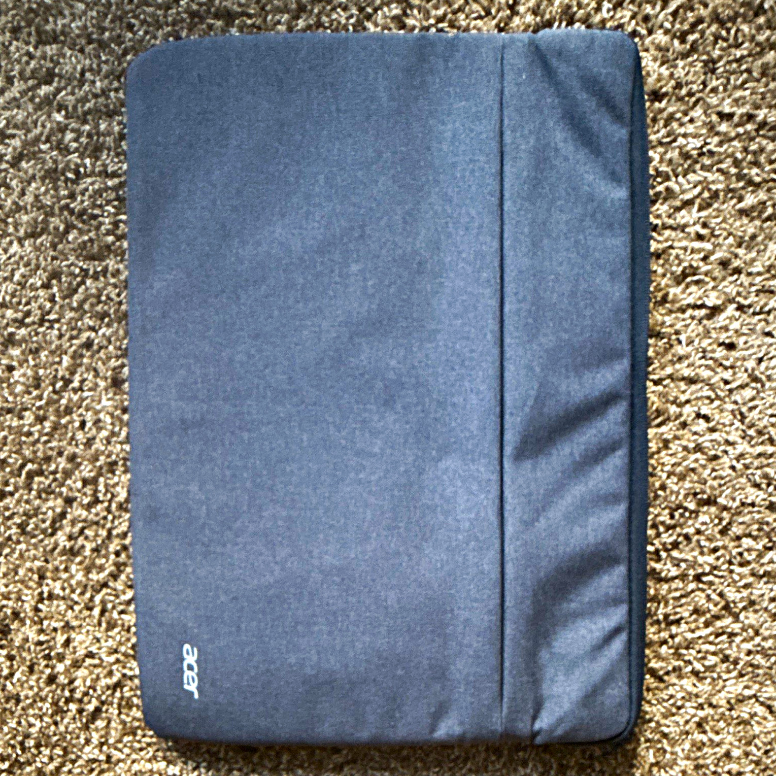Acer Padded Gray Polyester Sleeve Case for 15in Laptop,  (new no tag)