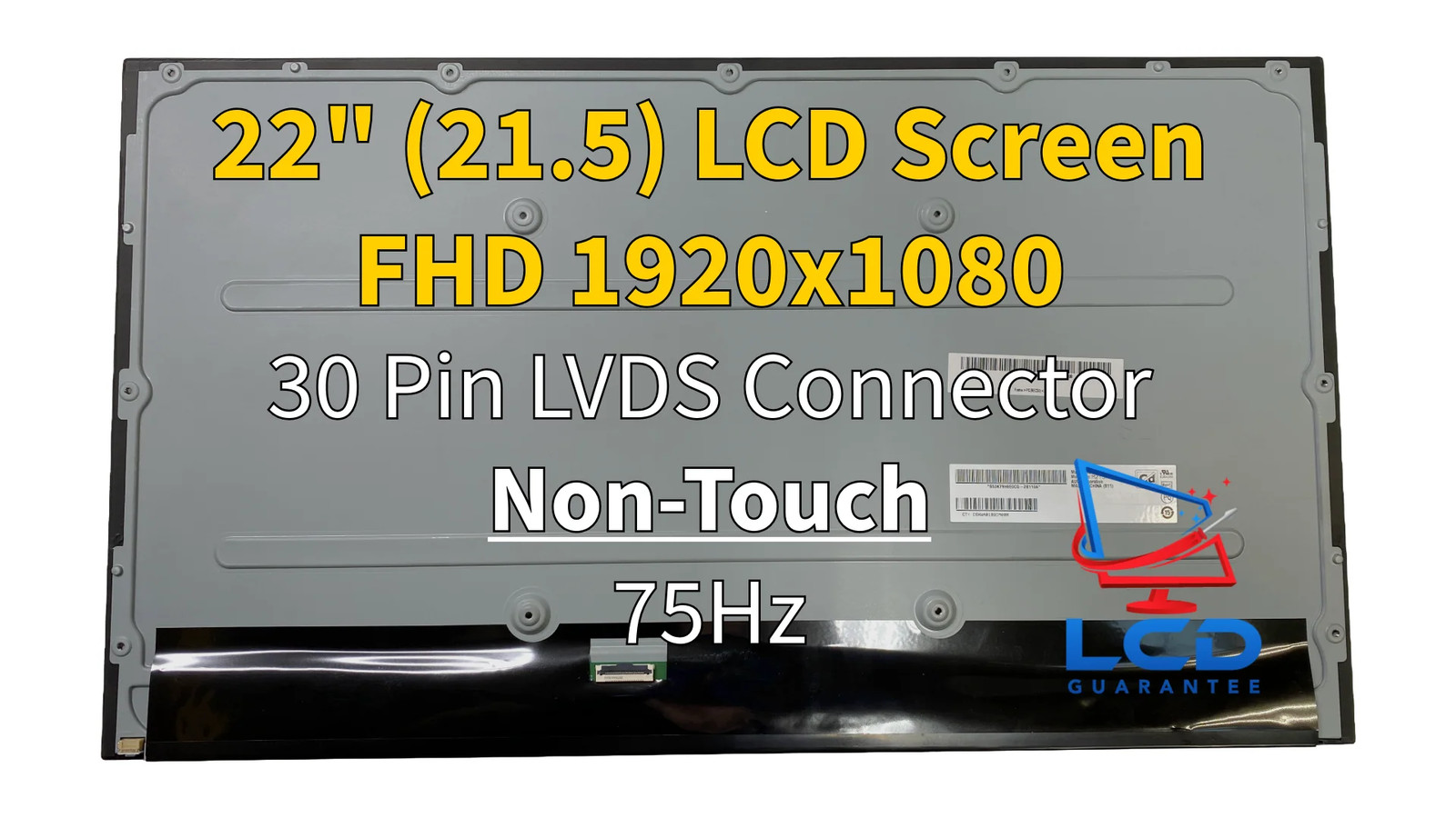 HP 22-DG0340 21.5" FHD 75Hz Non Touch All-in-One LCD Screen