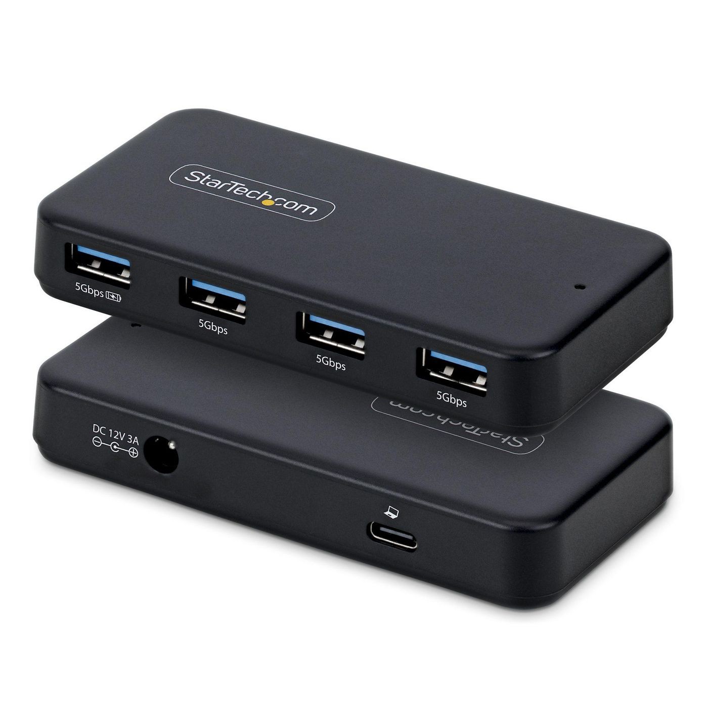 StarTech.com ST4300USB3V2-UE 4-Port USB-A Hub 5Gbps Self-Powered, 2-In-1 Us ~E~